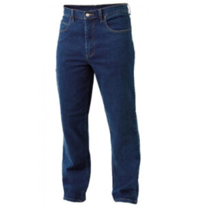 pantalon en jeans de 14 onz, indigo para hombre